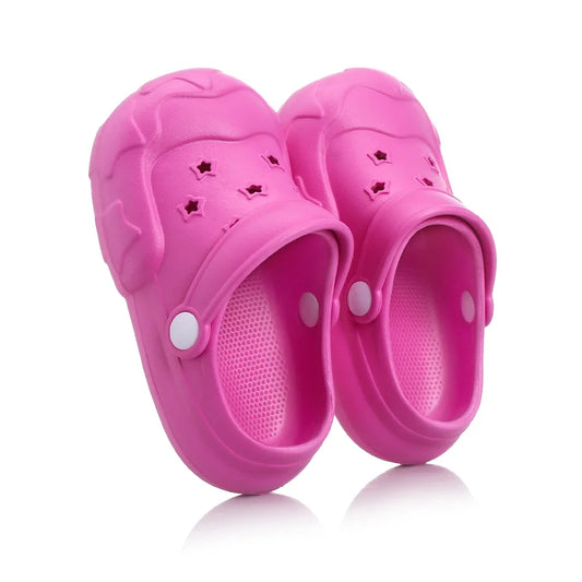 Children Sandals Kids Slippers Shoes Soft Sole Non-slip Summer Boys Girls Baby Thick Indoor Outdoor Beach Garden Shoes